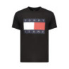 Camiseta de manga corta para hombre Tommy Hilfiger, color negro
