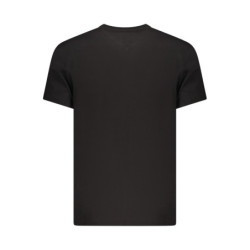 T-shirt noir à manches courtes pour homme Tommy Hilfiger