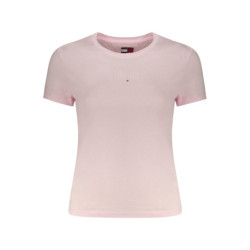 T-shirt rose à manches courtes pour femme Tommy Hilfiger