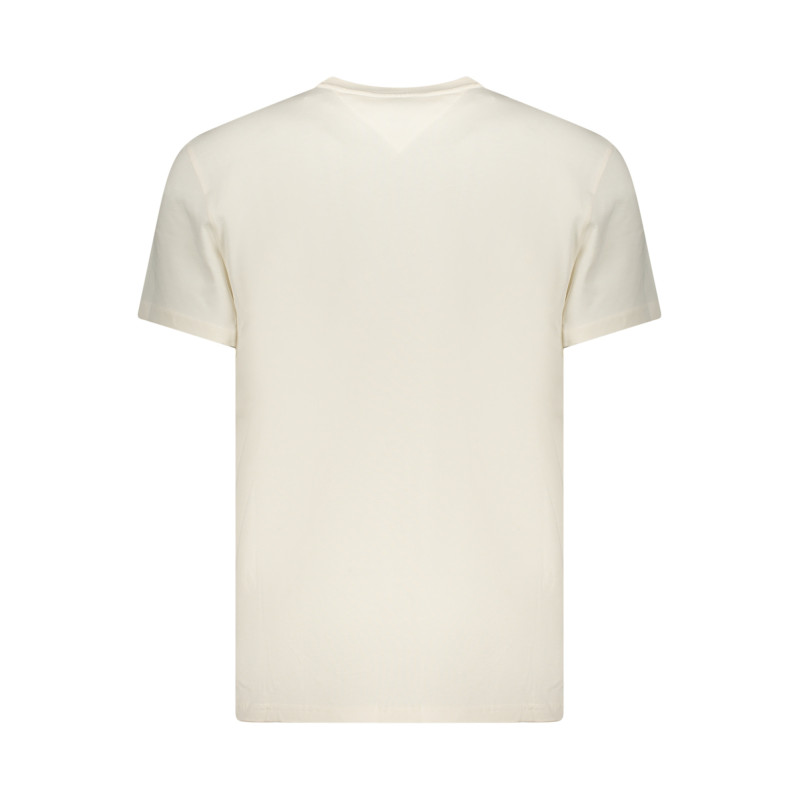 T-shirt blanc à manches courtes Tommy Hilfiger pour homme