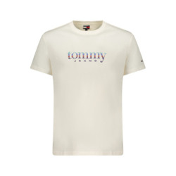 TOMMY HILFIGER T-SHIRT MANICHE CORTE UOMO BIANCO