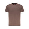 TOMMY HILFIGER MEN'S SHORT-SLEEVE T-SHIRT BROWN