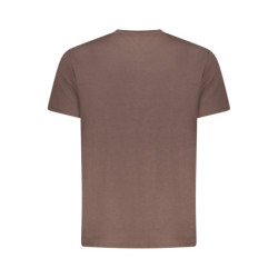 TOMMY HILFIGER HERREN-T-SHIRT MIT KURZEN ÄRMELN, BRAUN