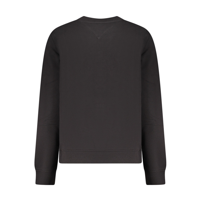 TOMMY HILFIGER DAMEN-SWEATSHIRT MIT REISSVERSCHLUSS, SCHWARZ