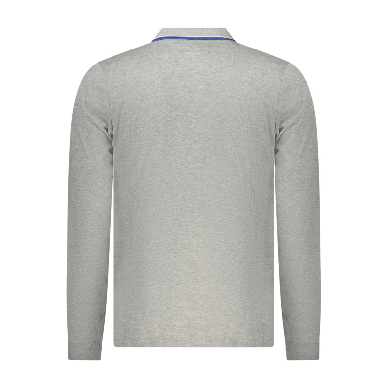 NORUEGA 1963 POLO DE MANGA LARGA PARA HOMBRE, GRIS