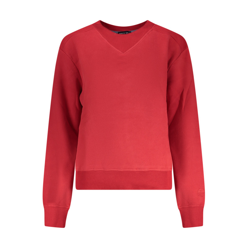 SWEAT-SHIRT ROUGE À FERMETURE ÉCLAIR POUR FEMME NORTH SAILS