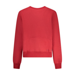 SUDADERA ROJA CON CREMALLERA PARA MUJER DE NORTH SAILS