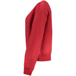 NORTH SAILS DAMEN ROTES SWEATSHIRT MIT REISSVERSCHLUSS