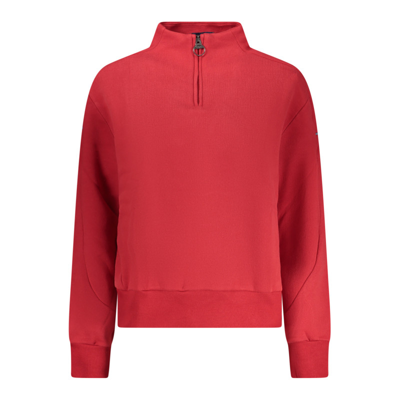 SWEAT-SHIRT ROUGE À FERMETURE ÉCLAIR POUR FEMME NORTH SAILS