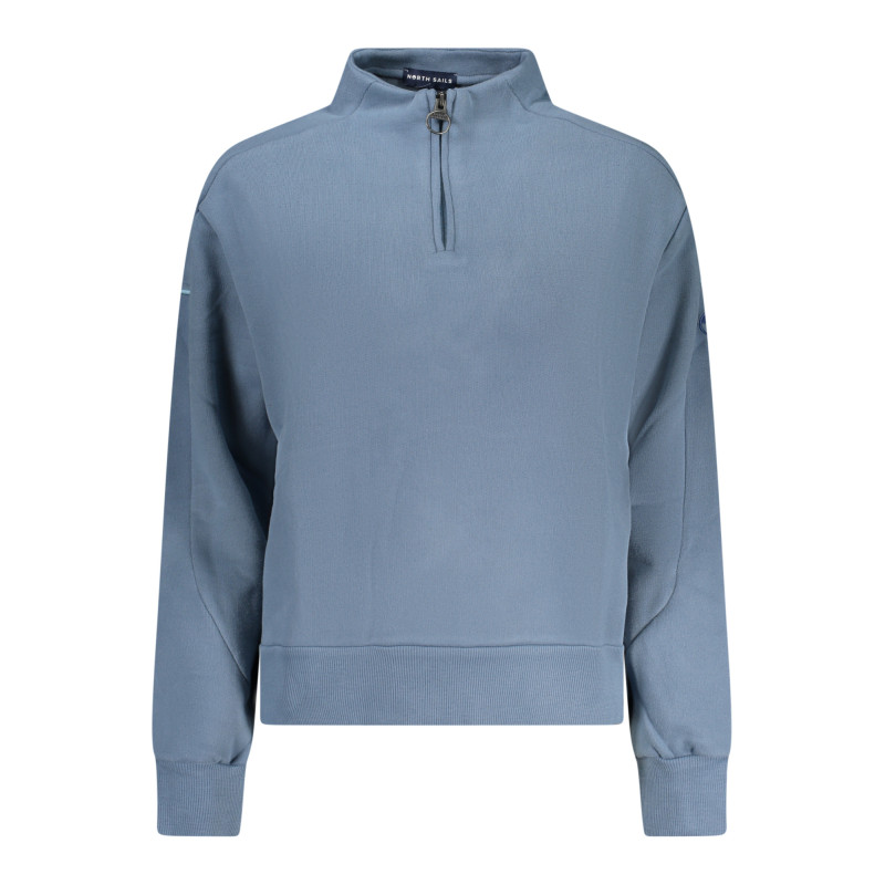 SUDADERA AZUL CON CREMALLERA PARA MUJER DE NORTH SAILS