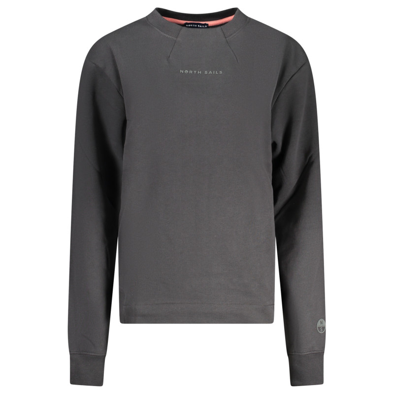 Sudadera con cremallera para mujer North Sails, negra