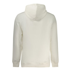 TOMMY HILFIGER MEN'S ZIP-UP SWEATSHIRT WHITE