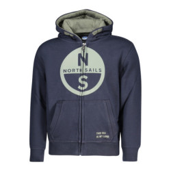 NORTH SAILS FELPA CON ZIP BAMBINO BLU