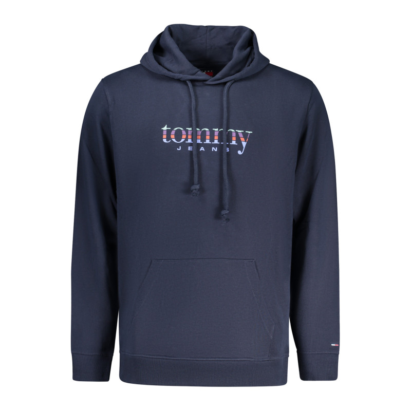 SUDADERA AZUL CON CREMALLERA TOMMY HILFIGER PARA HOMBRE