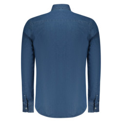 Chemise à manches longues pour homme North Sails, bleue