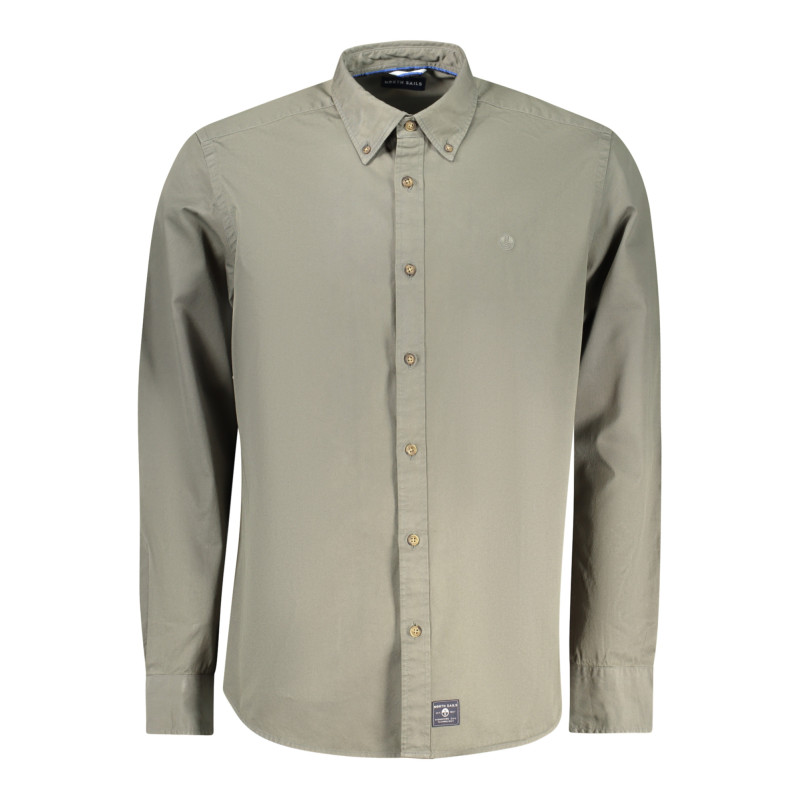 NORTH SAILS CAMICIA MANICHE LUNGHE UOMO VERDE