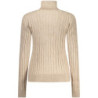 NORWAY 1963 WOMEN'S BEIGE SWEATER