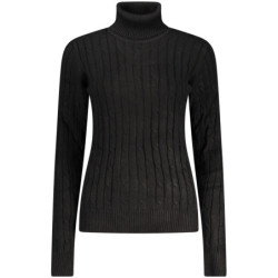 NORWAY 1963 WOMEN'S BLACK SWEATER