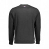 SWEAT-SHIRT US POLO SANS ZIP NOIR HOMME