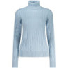NORWAY 1963 WOMEN'S BLUE SWEATER