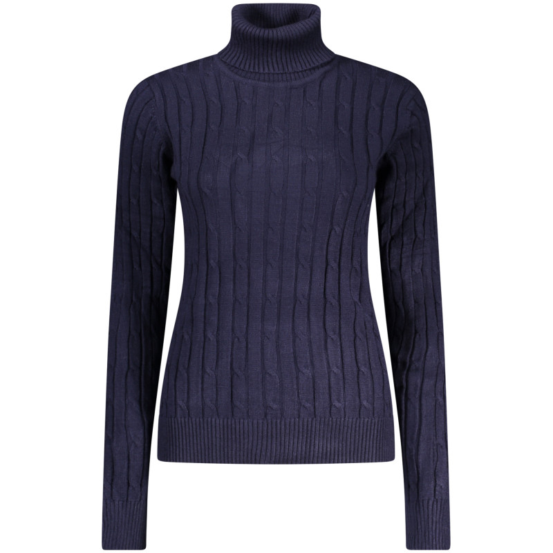 NORWEGEN 1963 DAMEN BLAUER PULLOVER