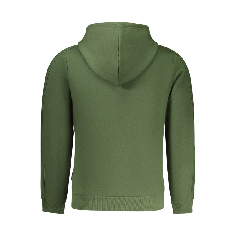 US GRAND MEN'S GREEN ZIP-UP SWEATSHIRT