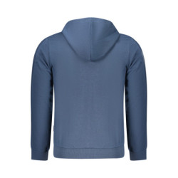 US GRAND Herren-Sweatshirt mit Reißverschluss, blau