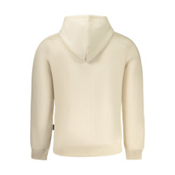 SUDADERA BEIGE CON CREMALLERA PARA HOMBRE US GRAND