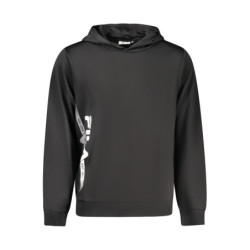 FILA Herren-Sweatshirt mit Reißverschluss, schwarz
