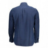 U.S. POLO CAMICIA MANICHE LUNGHE UOMO BLU