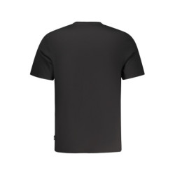 CAMISETA DE MANGA CORTA FILA PARA HOMBRE NEGRA