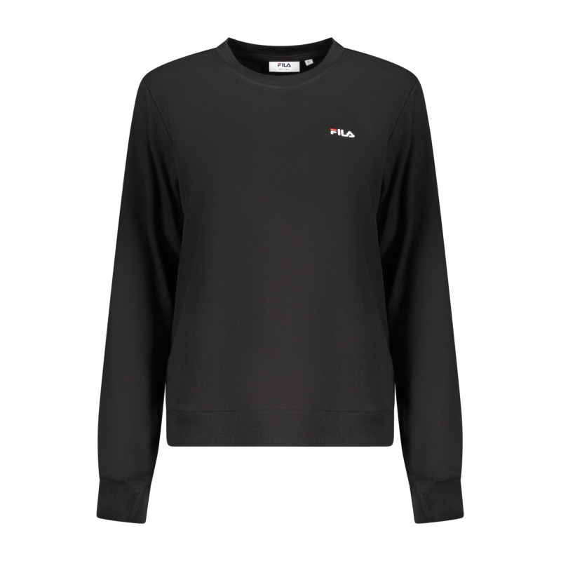 FILA DAMEN-SWEATSHIRT MIT REISSVERSCHLUSS, SCHWARZ