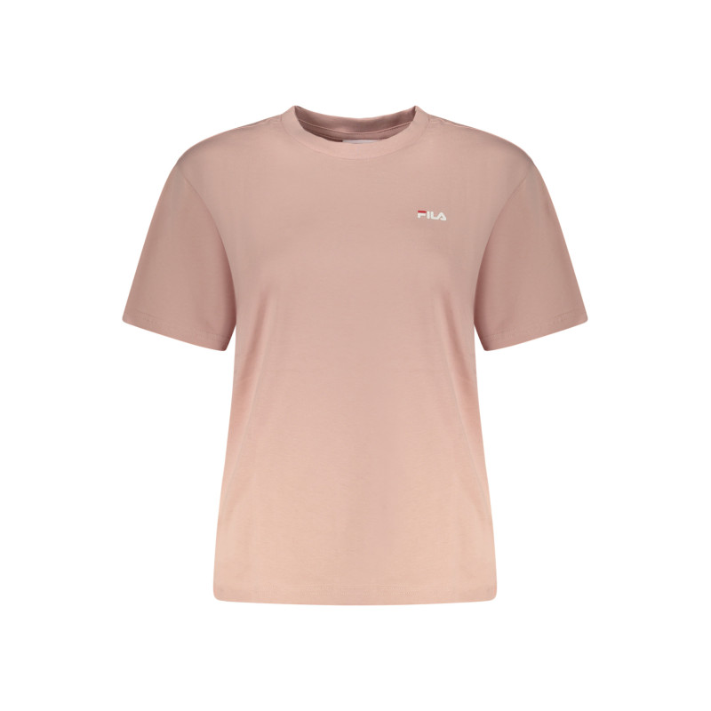 T-shirt rose à manches courtes pour femme FILA