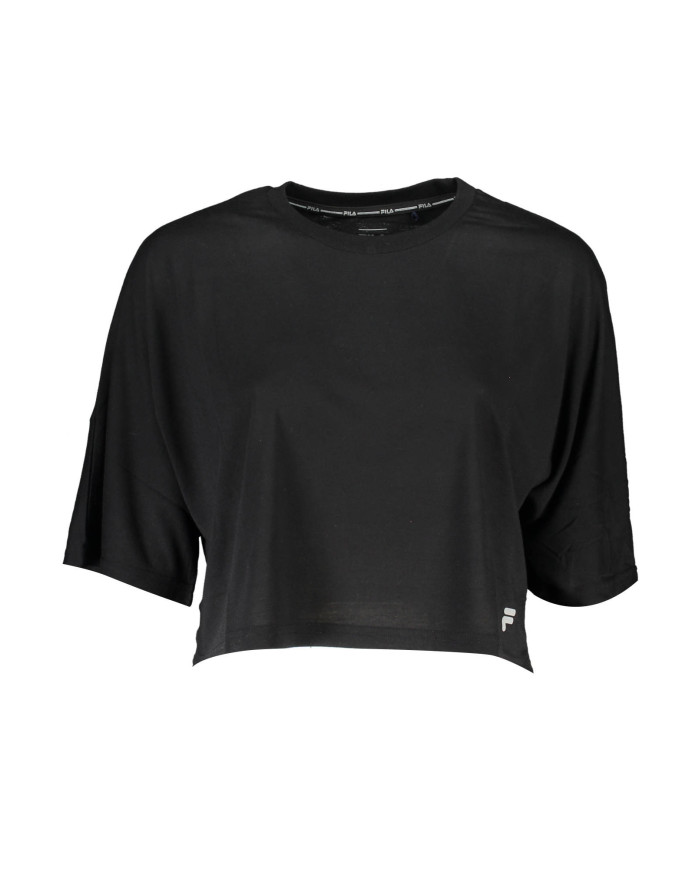 T SHIRT MANCHES COURTES FILA NOIR POUR FEMME