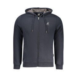 US GRAND MEN'S BLUE ZIP-UP SWEATSHIRT