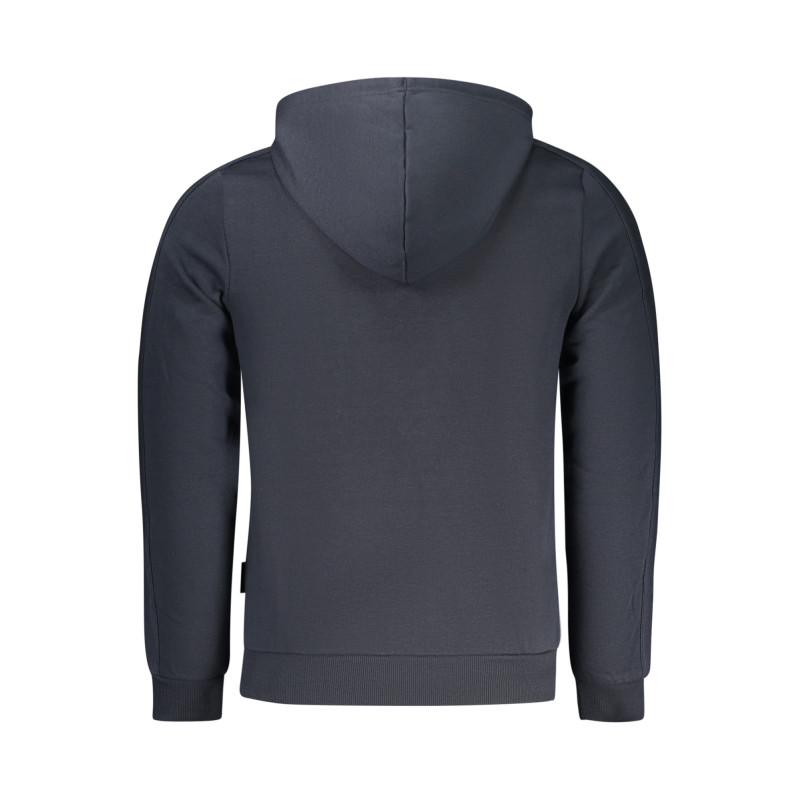 SUDADERA AZUL CON CREMALLERA PARA HOMBRE US GRAND