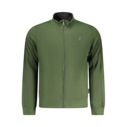 US GRAND MEN'S GREEN ZIP-UP SWEATSHIRT