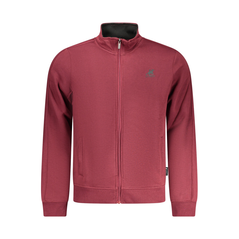 US GRAND RED MEN'S ZIP-UP SWEATSHIRT