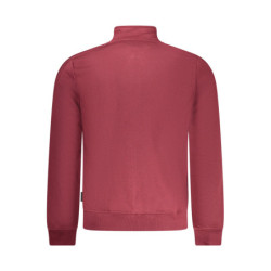 SWEAT-SHIRT FERMETURE ÉCLAIR ROUGE POUR HOMME US GRAND