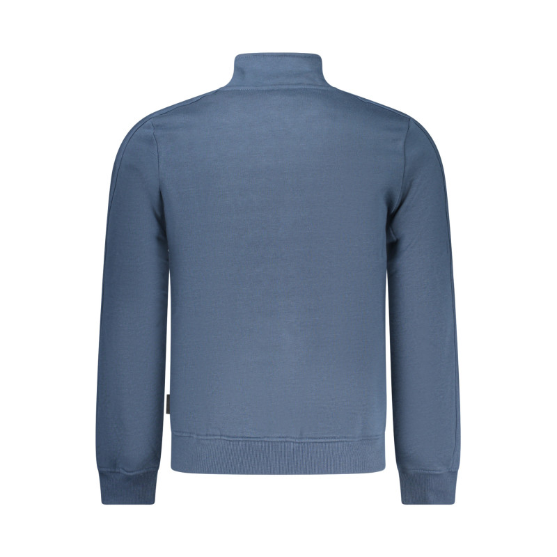 SUDADERA AZUL CON CREMALLERA PARA HOMBRE US GRAND