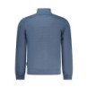 SWEAT-SHIRT BLEU À FERMETURE ÉCLAIR POUR HOMME US GRAND