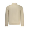 US GRAND Herren-Sweatshirt mit Reißverschluss, beige