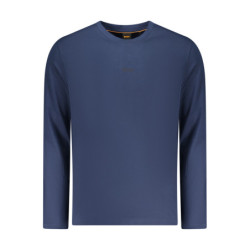 BOSS MEN'S LONG-SLEEVED T-SHIRT, BLUE