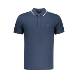 Polo à manches courtes pour homme BOSS, bleu