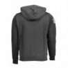 SWEAT-SHIRT US POLO AVEC ZIP NOIR HOMME