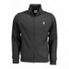 SWEAT-SHIRT US POLO AVEC ZIP NOIR HOMME