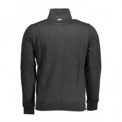 US POLO SWEATSHIRT MIT REISSVERSCHLUSS SCHWARZ HERREN