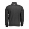 US POLO SWEATSHIRT MIT REISSVERSCHLUSS SCHWARZ HERREN