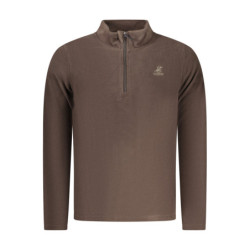 SUDADERA CON CREMALLERA MARRÓN PARA HOMBRE US GRAND