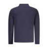 SWEAT-SHIRT BLEU À FERMETURE ÉCLAIR POUR HOMME US GRAND